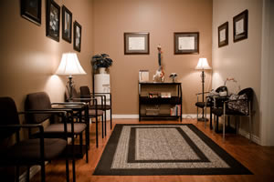 Reception area